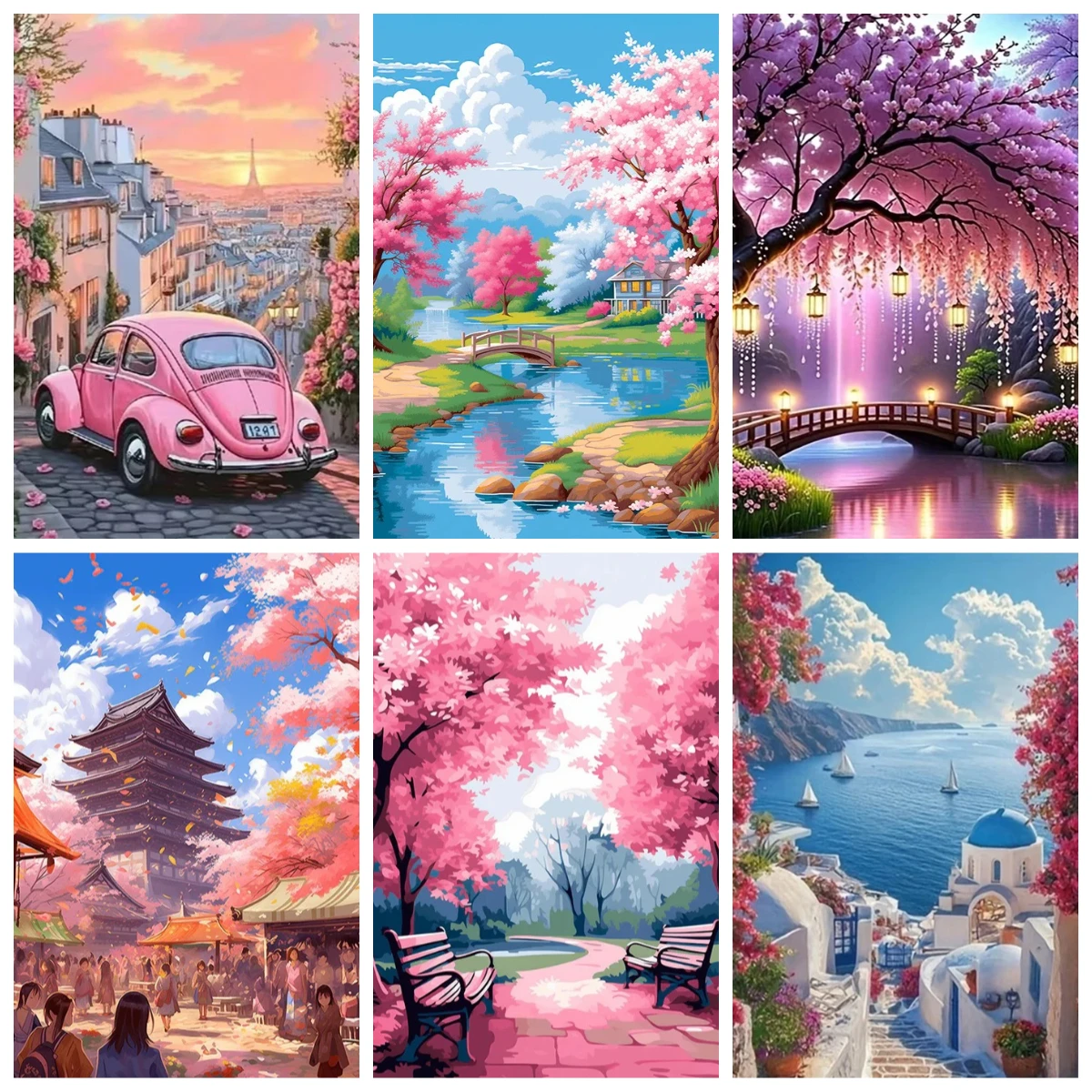 ชุดอุปกรณ์งานฝีมือวาดภาพทิวทัศ - Art Craft Kit บทวิจารณ์และราคา