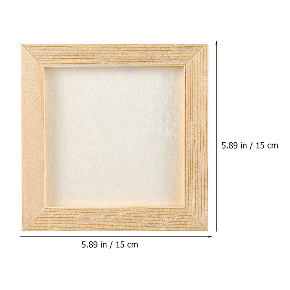 กรอบรูปไม้เนื้อแข็ง 6 ชิ้น สำห - Art And Craft For Nursery บทวิจารณ์และราคา