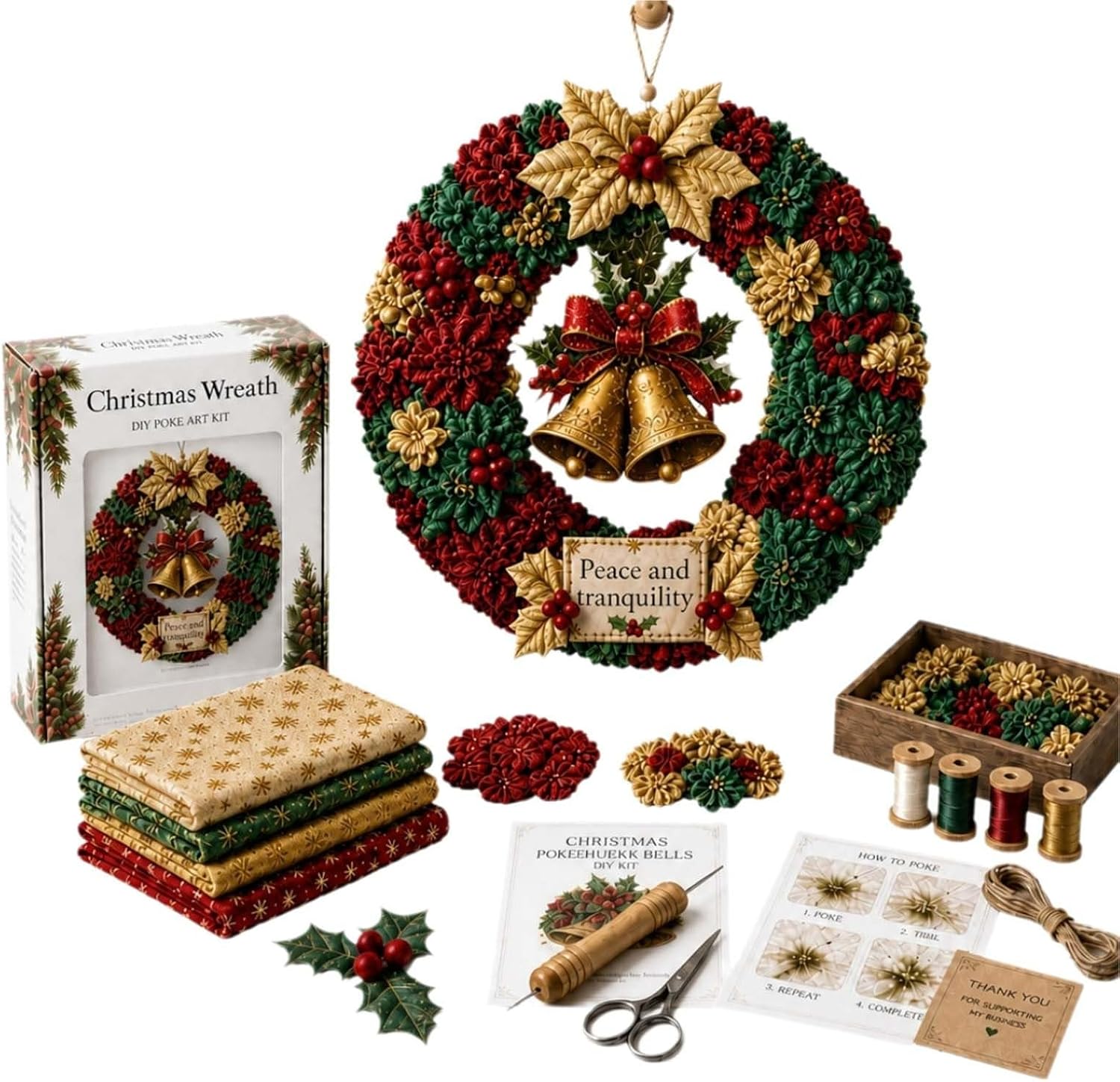 ชุดอุปกรณ์ DIY พวงหรีดผ้า 3 มิ - Art Craft Kit บทวิจารณ์และราคา