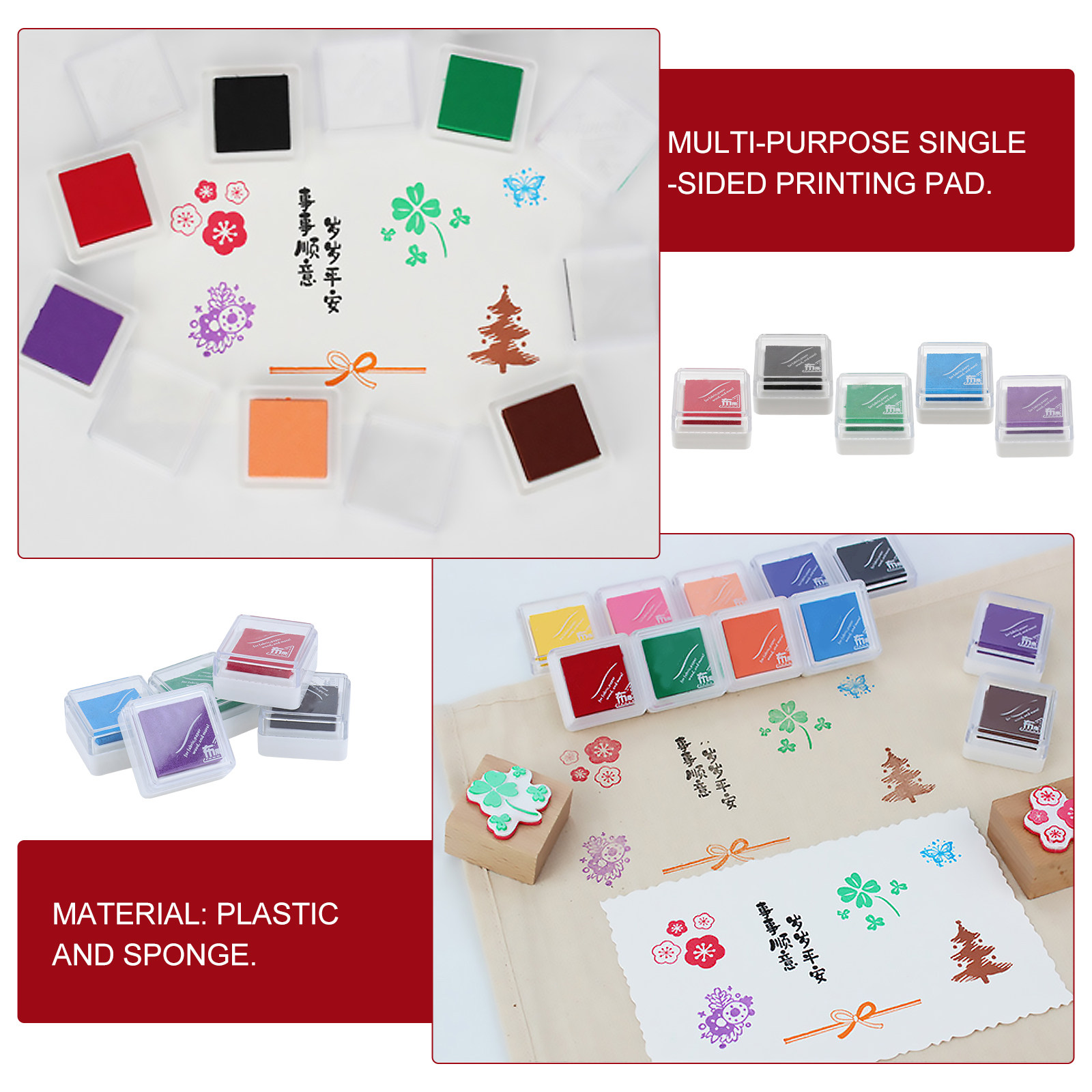 5 ชิ้น แผ่นหมึกปั๊มแห้งเร็ว สำ - Art And Craft For Nursery บทวิจารณ์และราคา