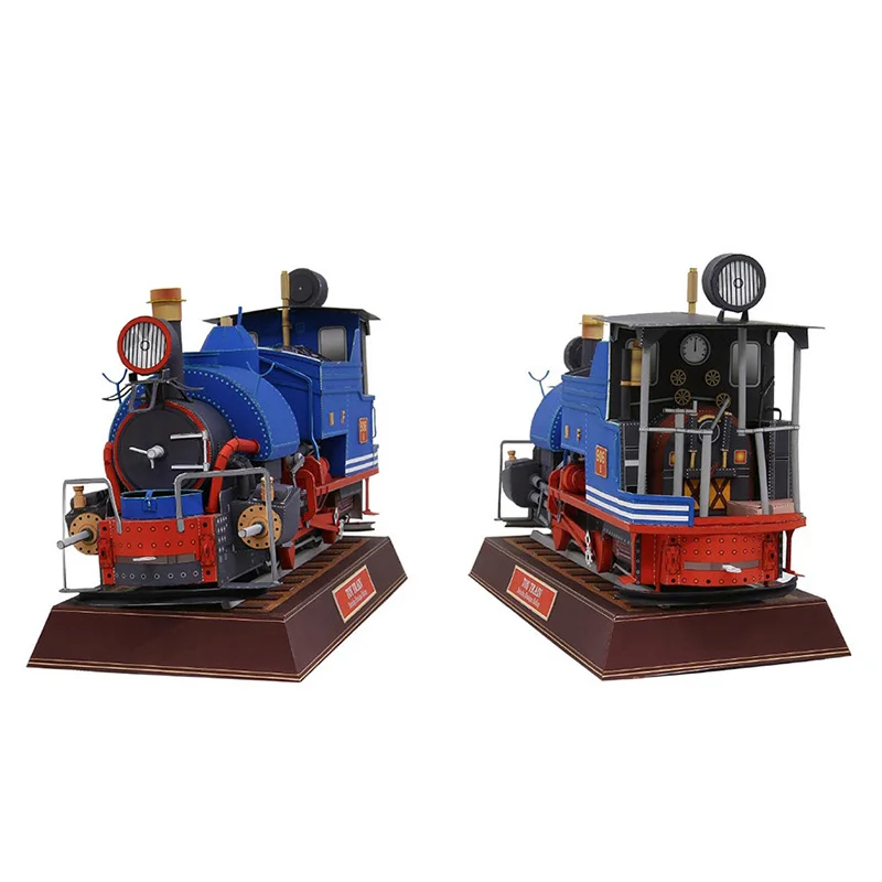 คลาสสิกรถไฟรถจักรไอน้ํา Handma - Art Craft Cardboard บทวิจารณ์และราคา