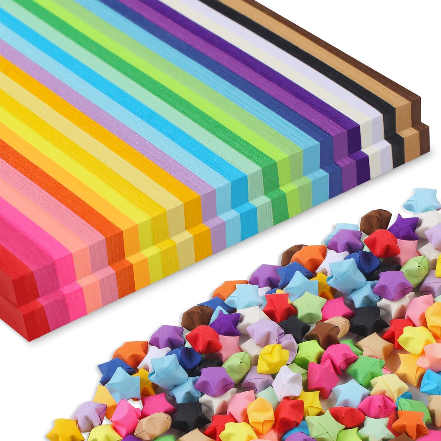 แผ่นกระดาษพับดาว 1080/2160 แผ่ - Art Craft With Paper บทวิจารณ์และราคา